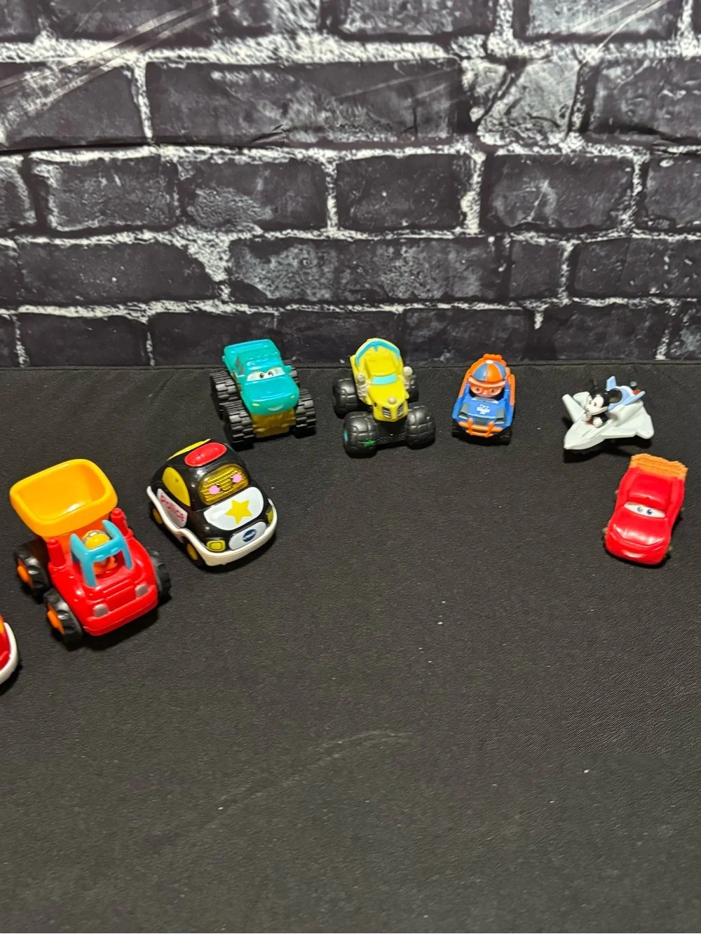 Disney Pixar Cars McDonald's 2022 & Mixed Toy Vehicle Lot - 9pc